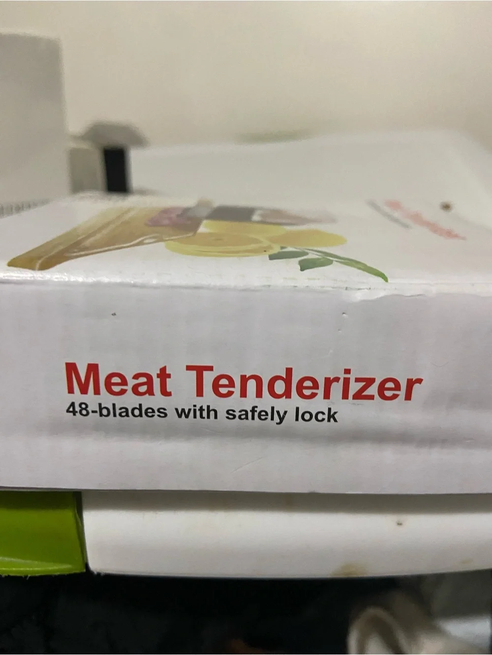 48 Blade Meat Tenderizer with Safety Lock Stainless Steel Kitchen Tool New